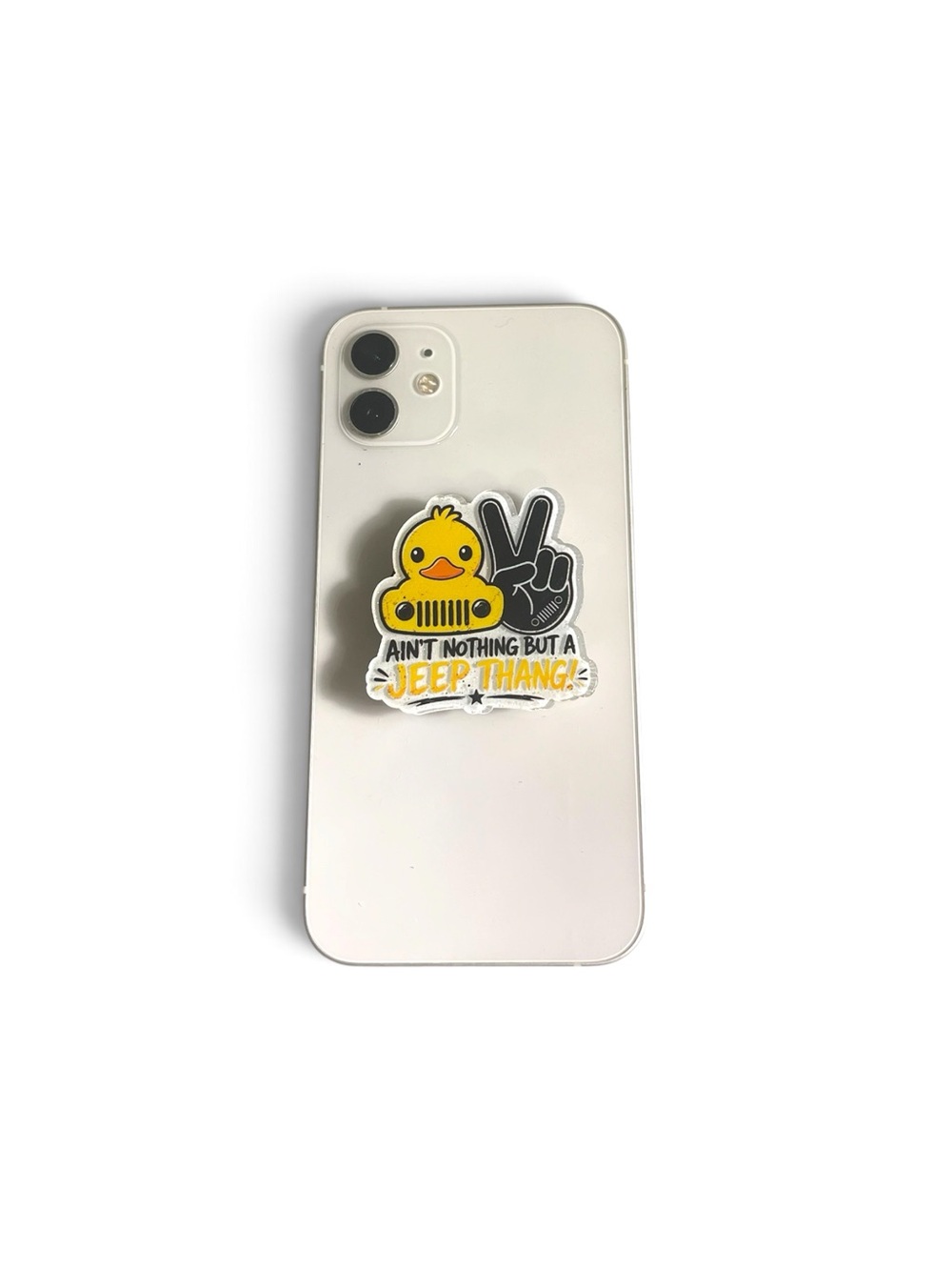 Jeep Yellow Duck Phone Grip